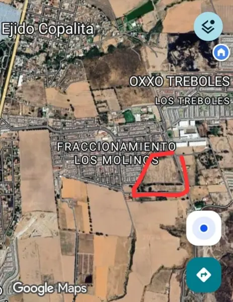 TERRENO INDUSTRIAL EN VENTA EN LOS MOLINOS