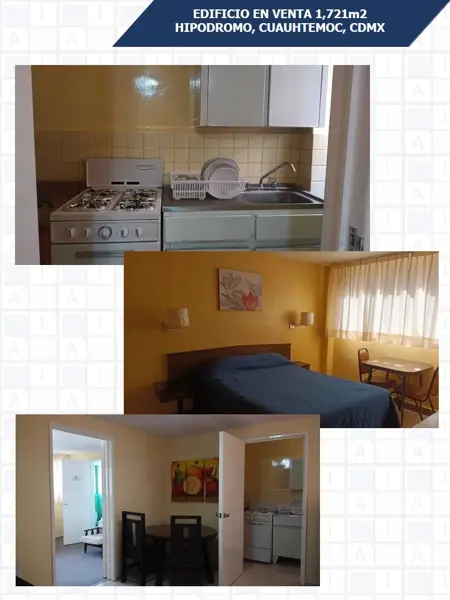 Edificio en venta en Hipodromo, Cuauhtémoc — foto 3 de 5
