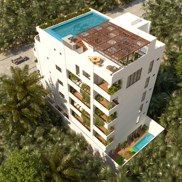 Departamento en venta en Puerto Morelos, Puerto Morelos — foto 2 de 5