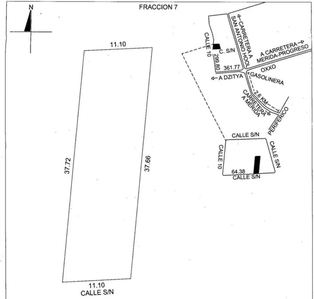 Terreno en venta en Dzitya, Mérida — foto 1 de 4