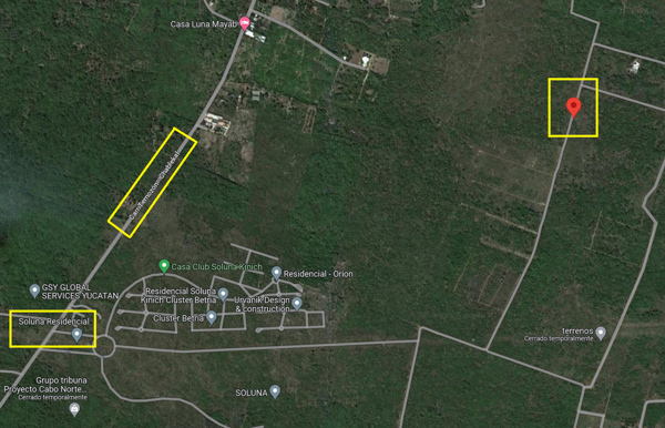 Terreno en venta en Tixcuytun, Mérida — foto 2 de 4