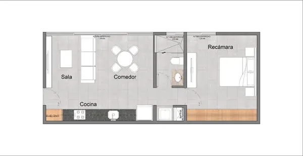 Departamento en venta en Temozon Norte, Mérida — foto 2 de 15
