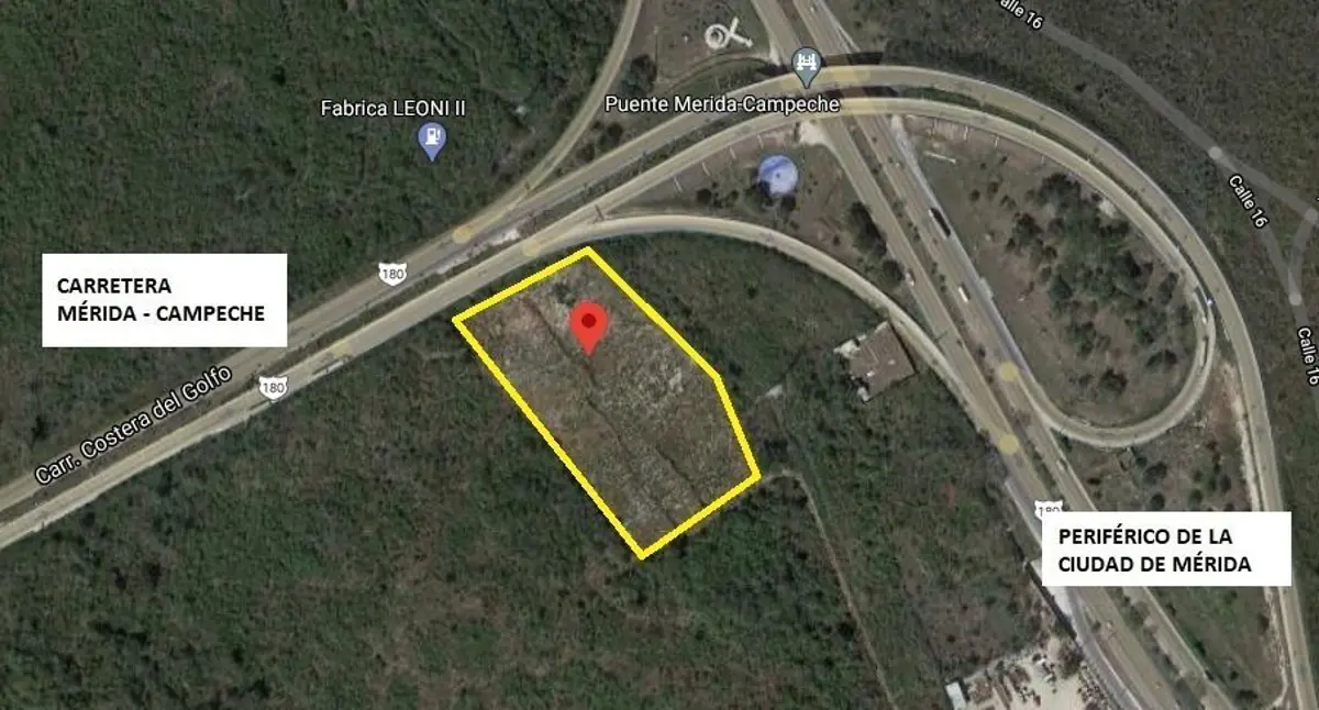 Terreno en venta en Santa Cruz Palomeque, Mérida — foto 1 de 4