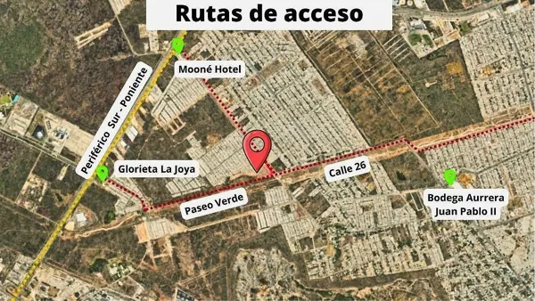 Terreno en venta en Paseos de Opichen, Mérida — foto 2 de 6