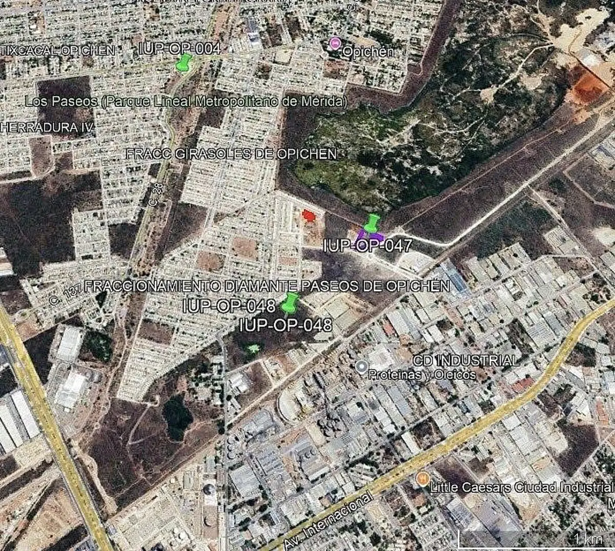 Terreno en venta en Diamante Paseos de Opichen, Mérida — foto 1 de 4