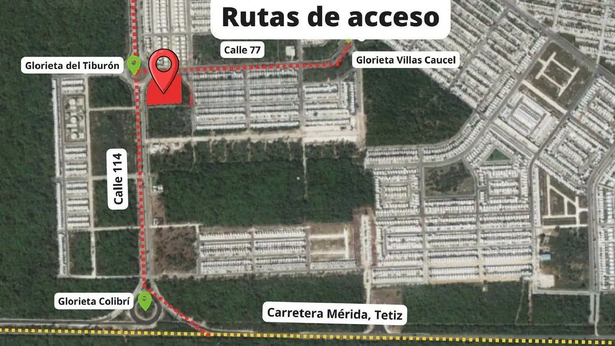 Terreno en venta en Jardines de Caucel, Mérida — foto 1 de 9
