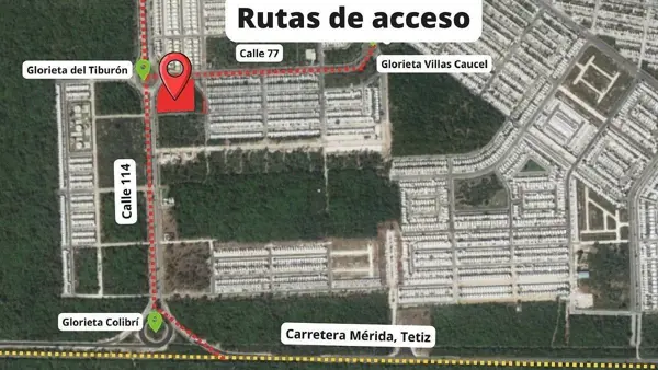 Terreno en venta en Jardines de Caucel, Mérida — foto 2 de 9