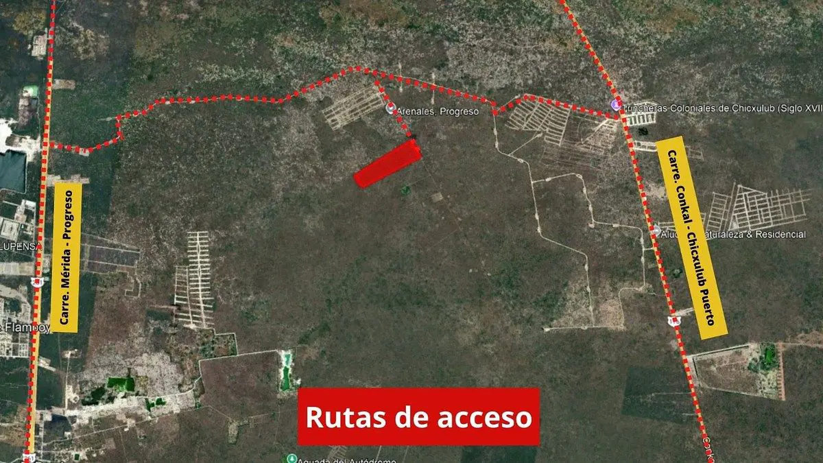 Terreno en venta en Paraíso, Progreso — foto 1 de 3