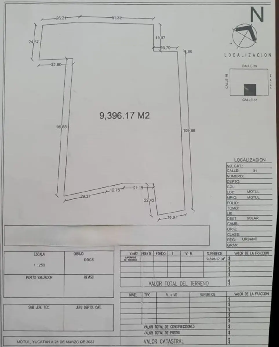 Terreno en venta en Motul de Carrillo Puerto Centro, Motul — foto 1 de 7