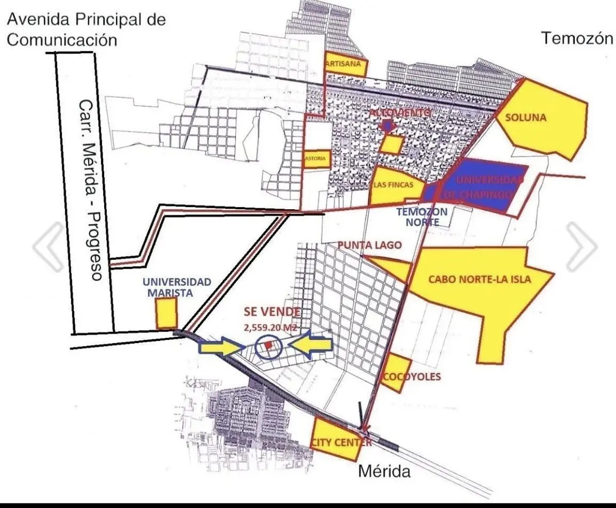 Terreno en renta en Temozon Norte, Mérida — foto 1 de 4