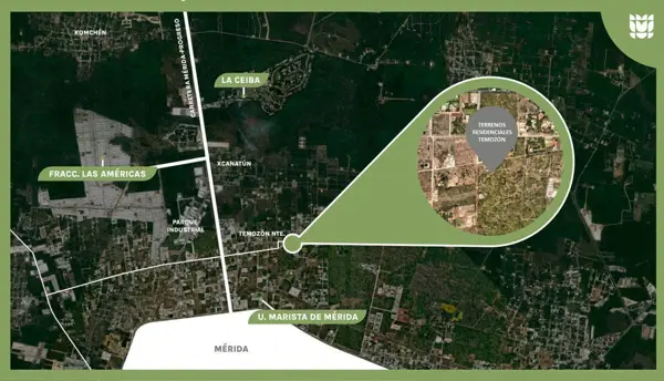 Terreno en venta en Temozon Norte, Mérida — foto 2 de 19