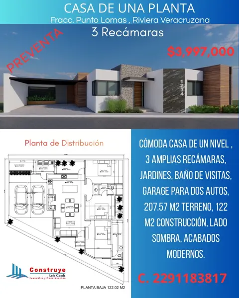 Casa en venta en Las Lomas Residencial, Alvarado — foto 3 de 6