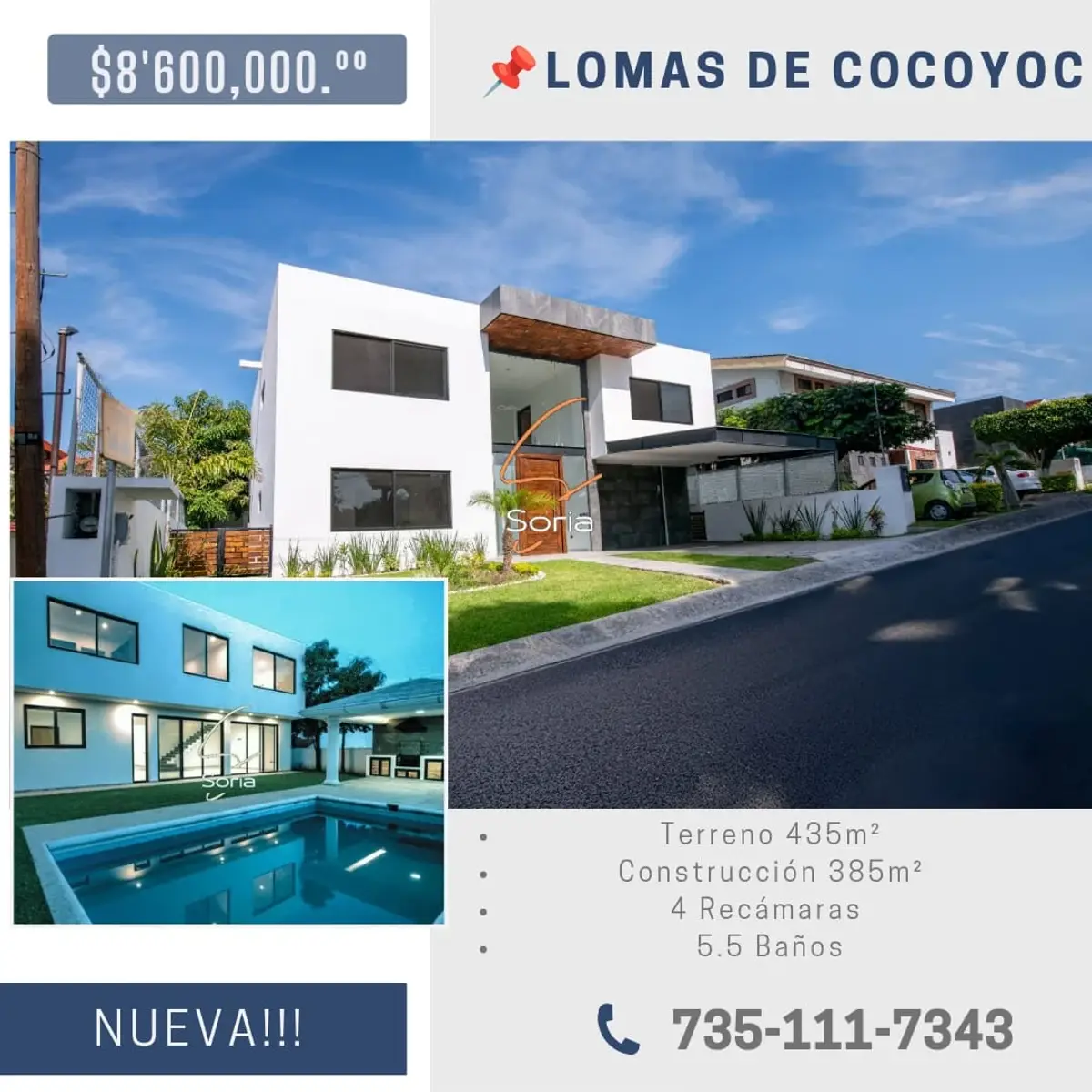 Casa en venta en Lomas de Cocoyoc, Atlatlahucan — foto 1 de 25