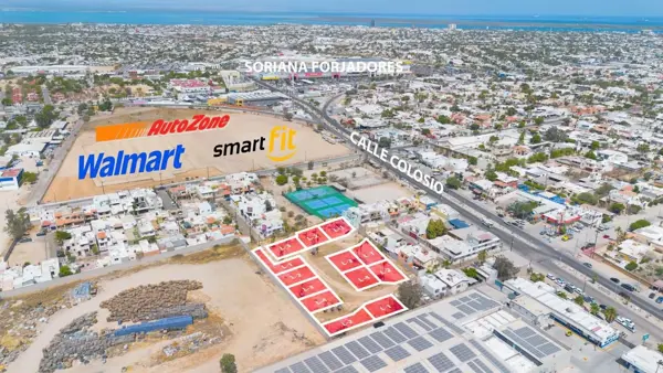 Terreno cerca de nuevo Walmart en Blvd Colosio de La Paz