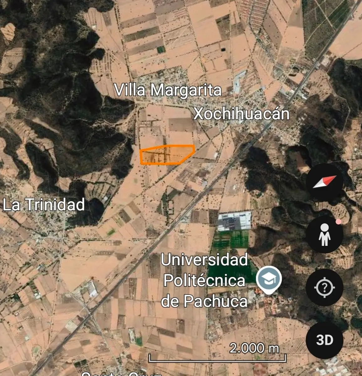 Terreno en venta en Xochihuacán, Epazoyucan — foto 1 de 3