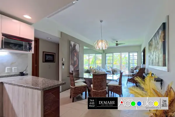 Departamento en venta, amenidades de primera, Acapulco Diamante