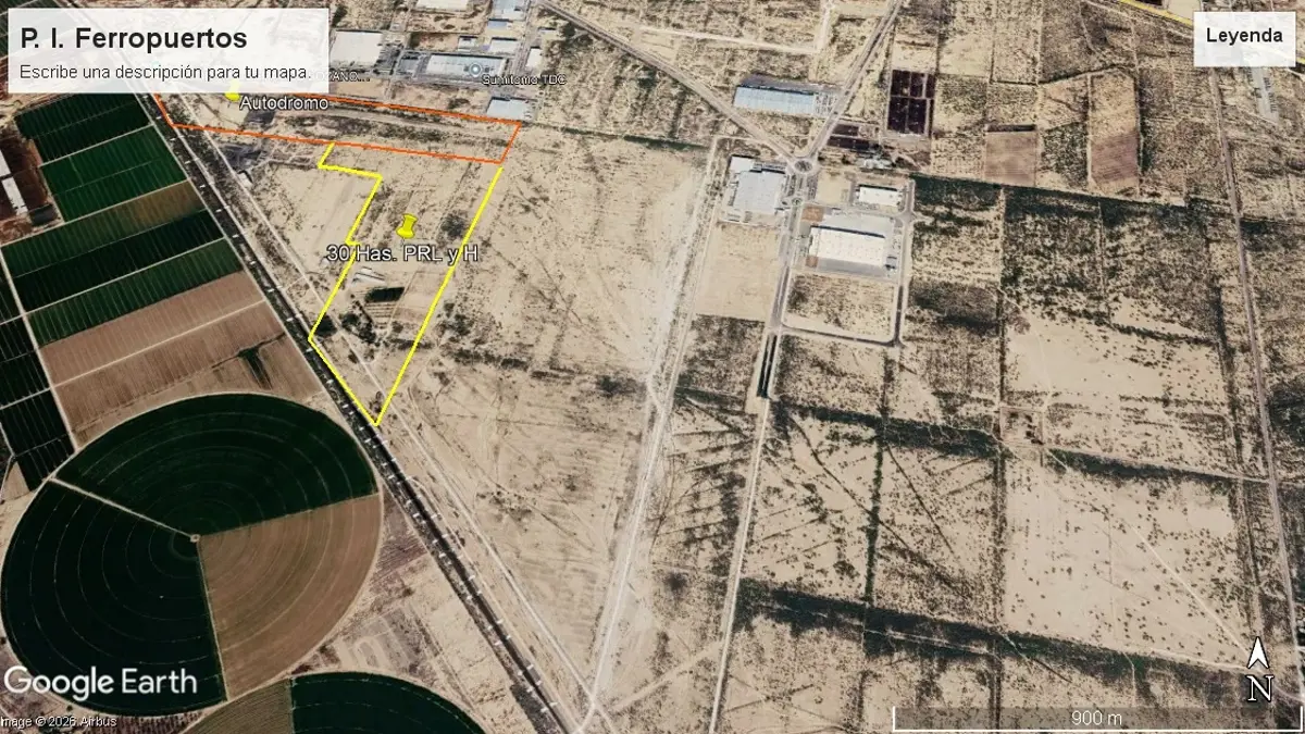 Terreno en venta en Parque Industrial Ferropuerto, Torreón