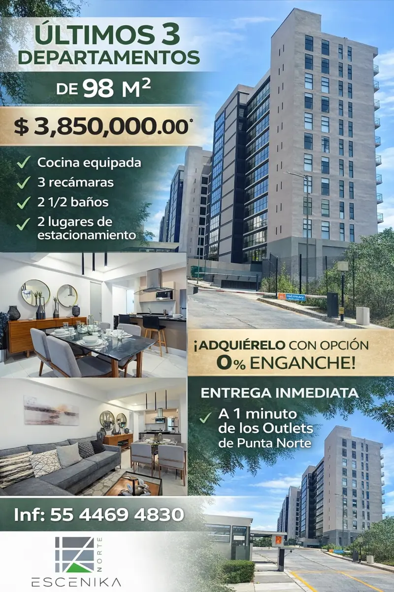 Departamento en venta en Hacienda del Parque, Cuautitlán Izcalli