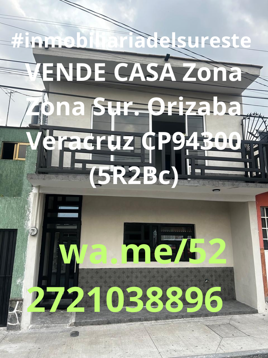 Casa en venta en Benito Juarez, Orizaba — foto 1 de 12