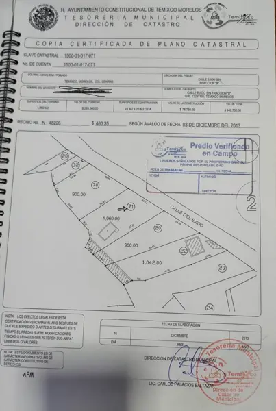 Terreno en venta en La Hacienda de Temixco, Temixco — foto 3 de 8