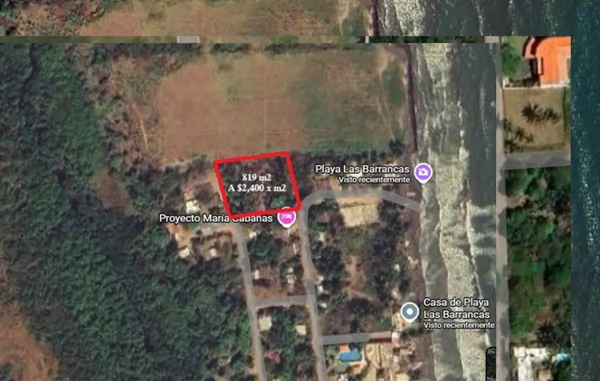 Terreno en venta en Las Barrancas, Alvarado