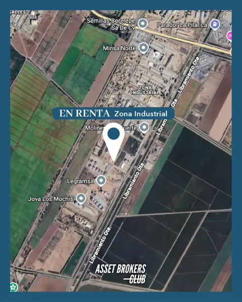 Terreno en renta en Zona Industrial, Ahome — foto 3 de 3