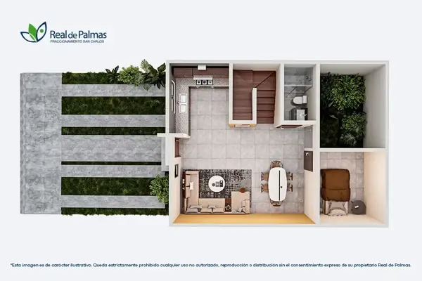 Casa en venta en San Carlos Real de Palmas, Centro — foto 3 de 3
