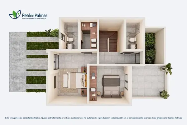 Casa en venta en San Carlos Real de Palmas, Centro — foto 2 de 3
