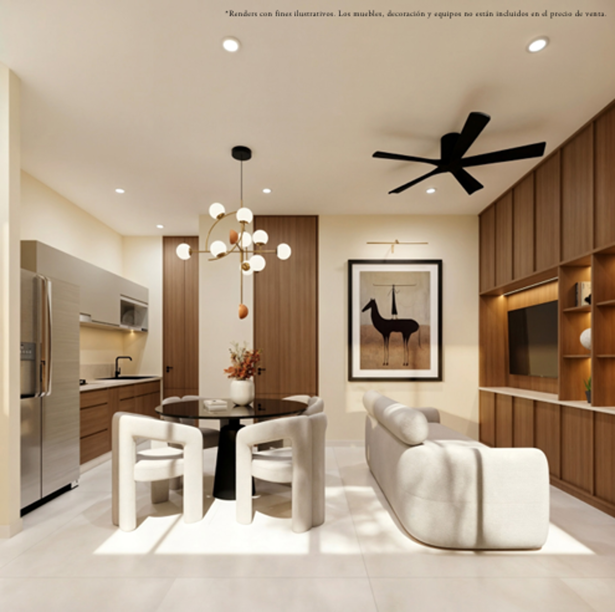 Departamento en venta en Santa Gertrudis Copo, Mérida — foto 1 de 12