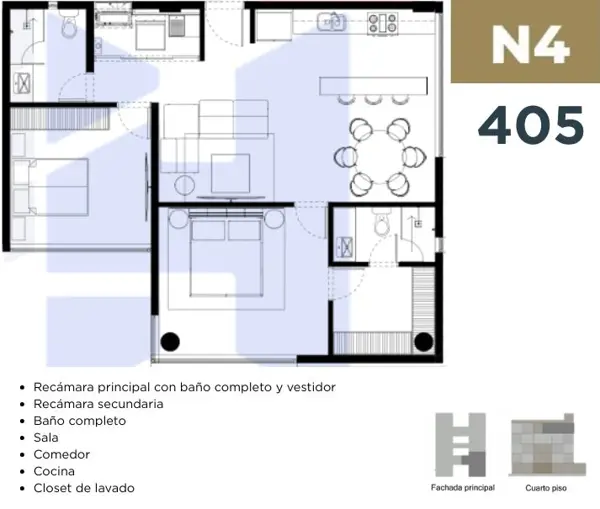 Departamento en venta en Torreon Centro, Torreón — foto 2 de 10