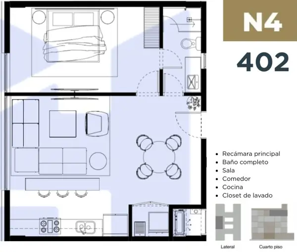 Departamento en venta en Torreon Centro, Torreón — foto 2 de 10
