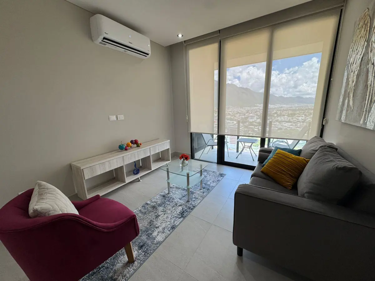 Departamento en renta en Del Paseo Residencial, Monterrey — foto 1 de 24