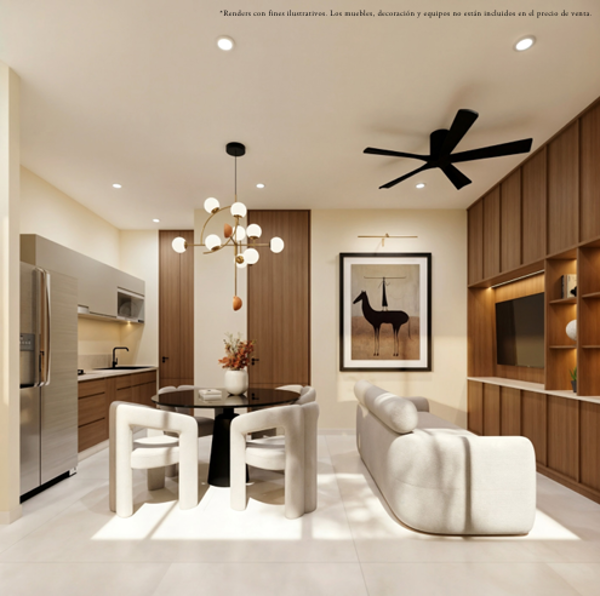 Departamento en venta en Santa Gertrudis Copo, Mérida — foto 2 de 12