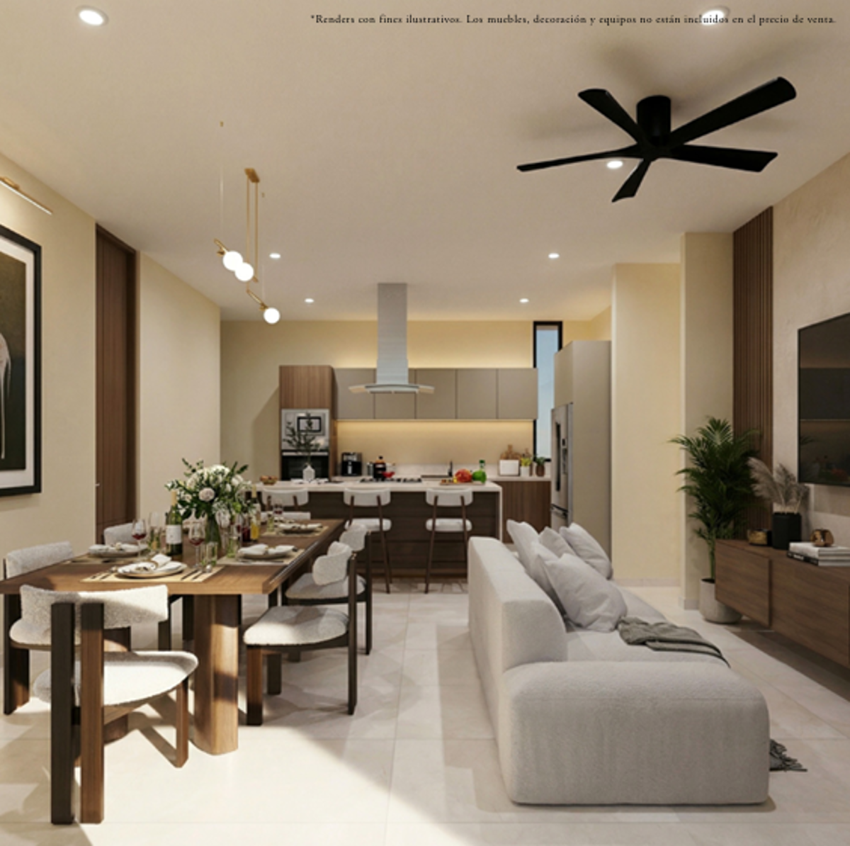 Departamento en venta en Santa Gertrudis Copo, Mérida — foto 1 de 12