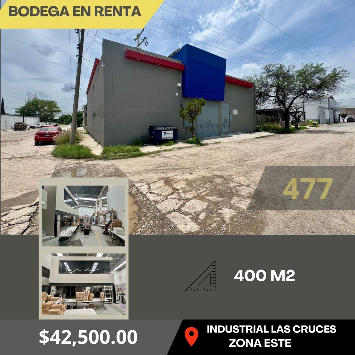Bodega en renta en Industrial las Cruces, León — foto 1 de 13