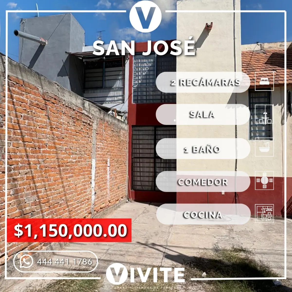 Casa en venta en San Jose, San Luis Potosí — foto 1 de 5