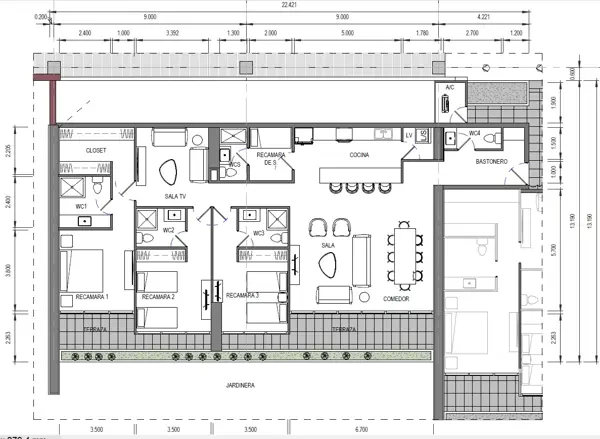 Departamento en venta en Cumbres del Valle, Monterrey — foto 3 de 12