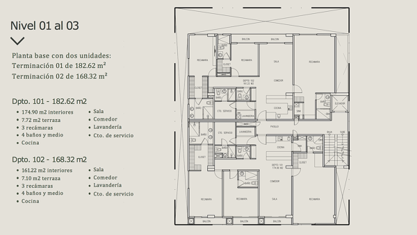 Departamento en venta en Del Valle, San Pedro Garza García — foto 3 de 4
