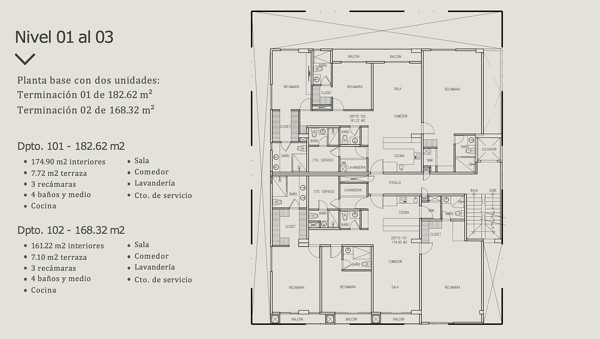 Departamento en venta en Del Valle, San Pedro Garza García — foto 3 de 4
