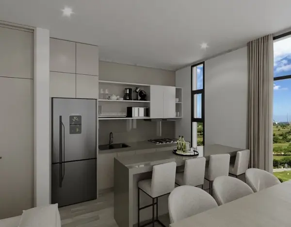 Departamento en venta en Las Aves Residencial and Golf Resort, Pesquería — foto 3 de 9