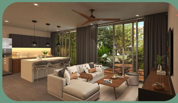 Departamento en venta en Temozon Norte, Mérida — foto 3 de 25