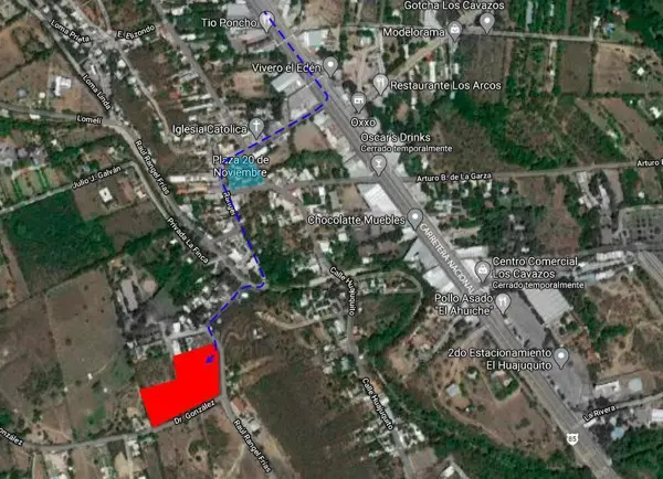 Terreno en venta en Huajuquito o los Cavazos, Santiago — foto 2 de 3