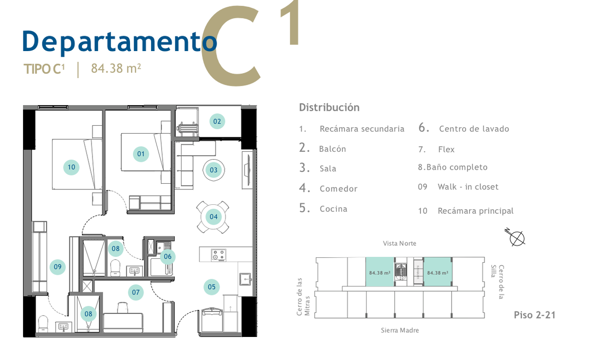 Departamento en venta en Chepevera, Monterrey — foto 2 de 12