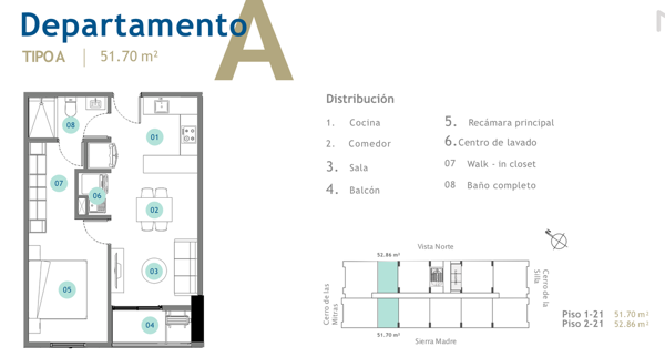 Departamento en venta en Chepevera, Monterrey — foto 2 de 12
