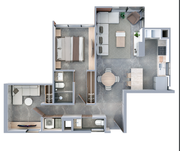 Departamento en venta en Vía Cordillera, Santa Catarina — foto 2 de 5