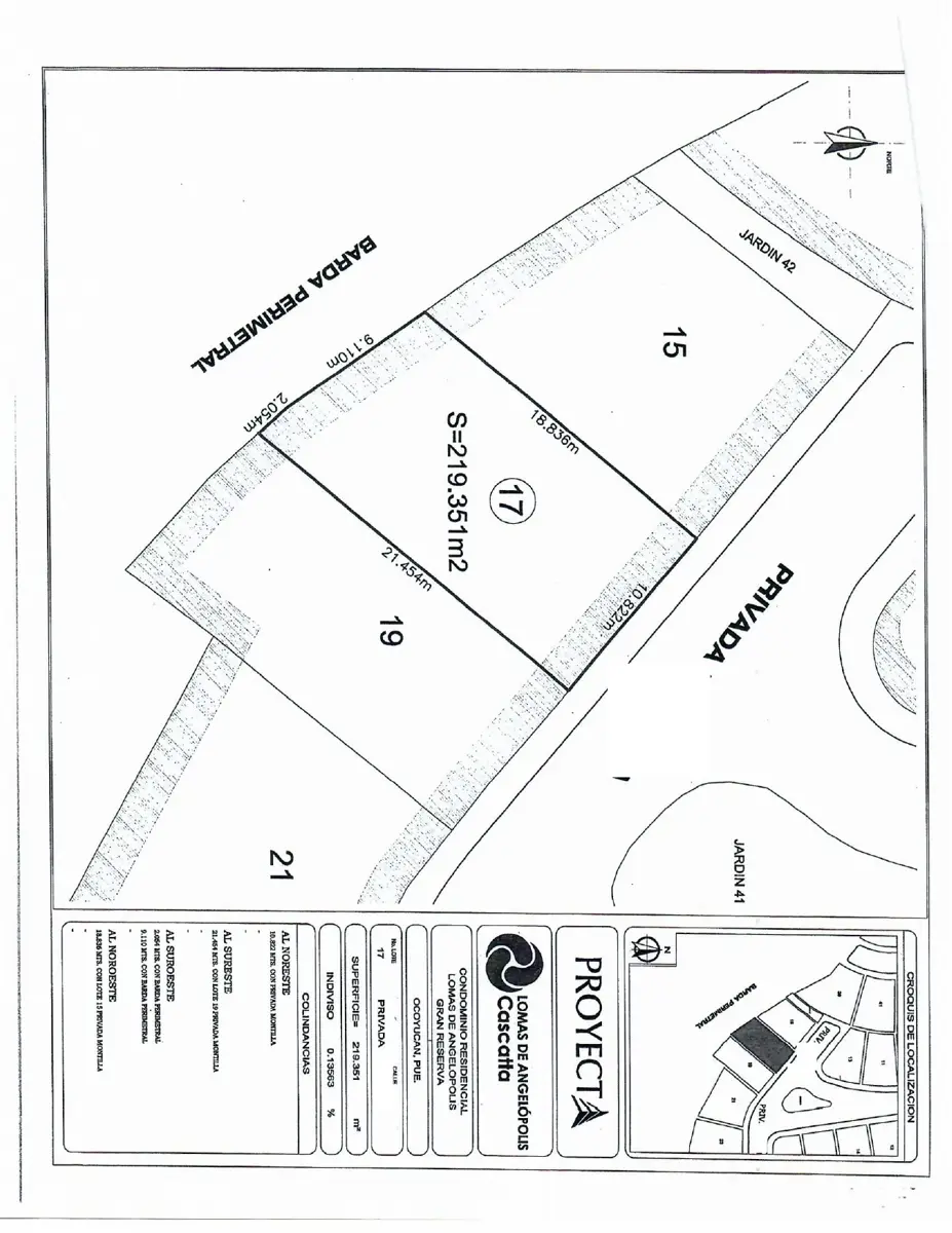 Terreno en venta en Lomas de Angelópolis, San Andrés Cholula — foto 1 de 18