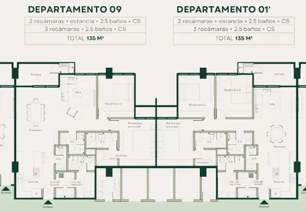 Departamento en venta en Vía Cordillera, Santa Catarina — foto 3 de 7