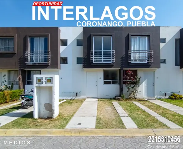CASA EN LIQUDIACION EN INTERLAGOS RESIDENCIAL, PUEBLA, CERCA AL OUTLET, NEGOCIABLE, SOLO CONTADO