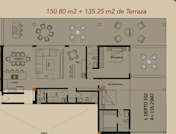 Departamento en venta en Zona Santa Barbara Poniente, San Pedro Garza García — foto 3 de 11