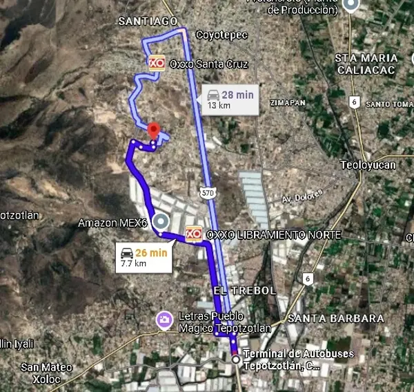 Terreno Uso Industrial, Sup. 15,400M2. San Sebastian, Teoloyucan, Edo. Mex.